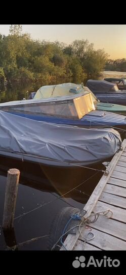 Риб с мотором сузуки 9.9/20 инжектор 4такта