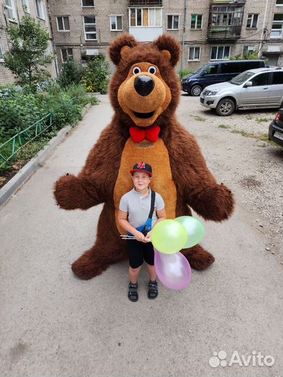 Поздравление от двух медведей