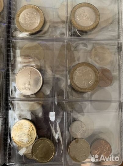 Юбилейные и иностранные монеты