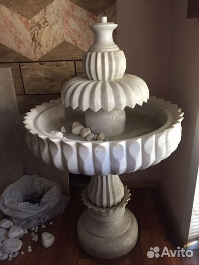 Фонтан из мрамора