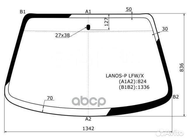 Лобовое стекло lanos, nexia