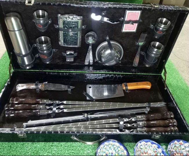 Шампуры- Подарочный набор для мужчuн