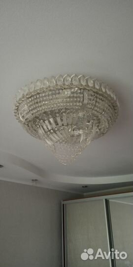 Люстра хрустальная бу Гусь-Хрустальный