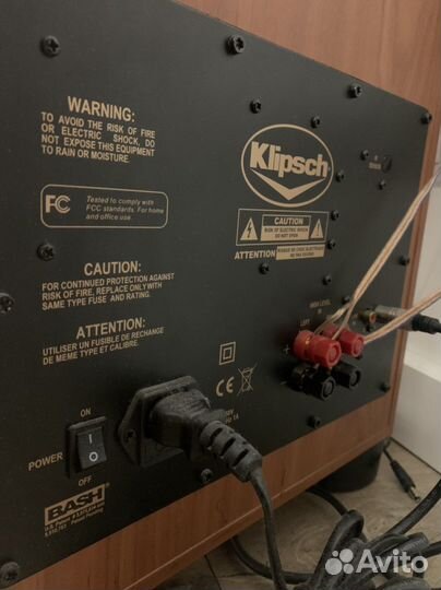 Сабвуфер Klipsch rw-10d reference series
