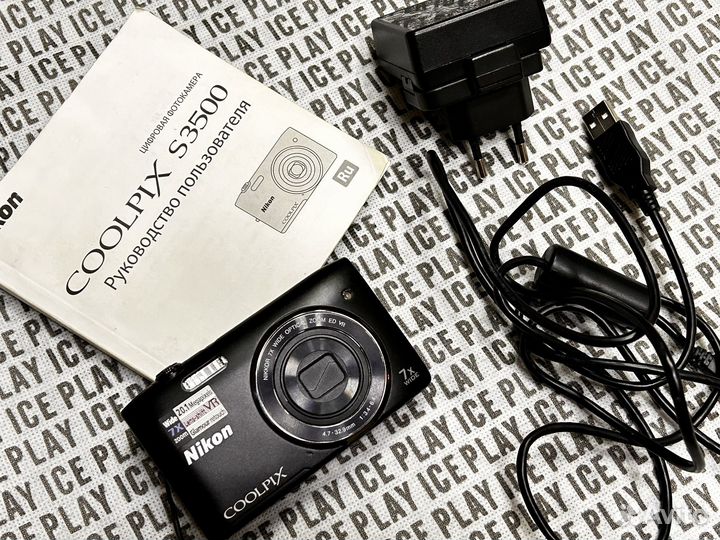 Фотоаппарат Nikon Coolpix S3500