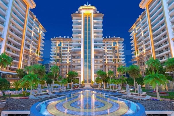 1-к. квартира, 85 м² (Турция)