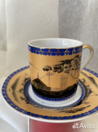 Чашка с блюдцем