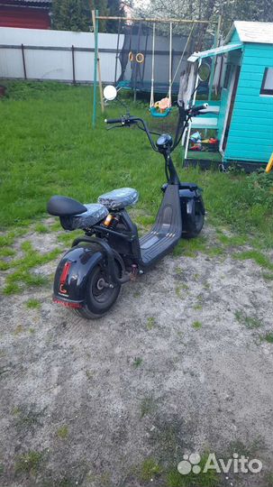 Электроскутер citycoco Kugoo c2 pro