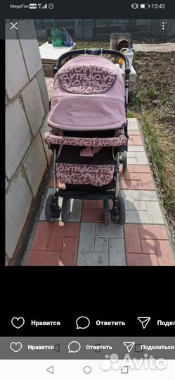 Детские коляски 2в1 бу