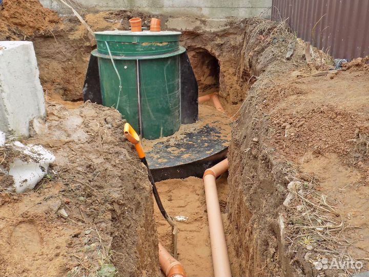 Септик био Интал 4 с переливом