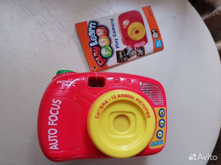 Игрушечный фотоаппарат Gulliver новый