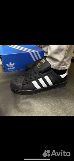 Кроссовки Adidas Superstar Черные