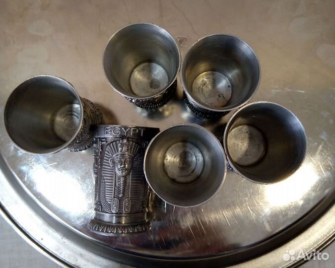 Стопки металл набор 6 шт