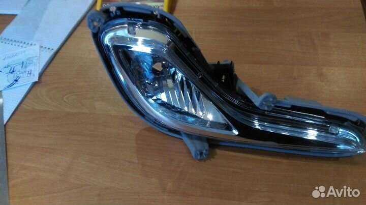 Фара противотуманная правая Hyundai Solaris 2010
