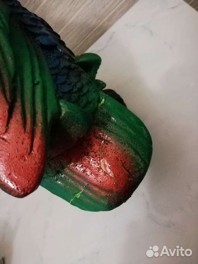 Утка гипсовая