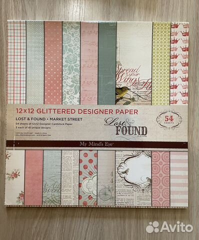 Бумага для скрапбукинга