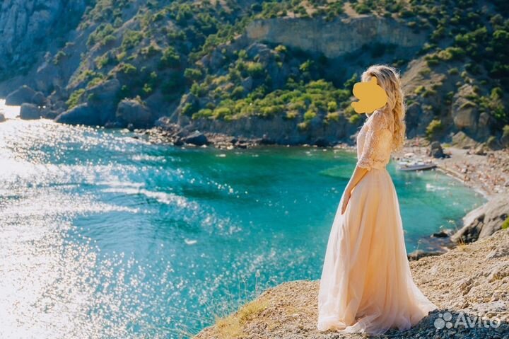 Платье в пол Seam