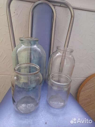 Банки стеклянные 3 литра, 2 литра, 1 л. И 0.5 л