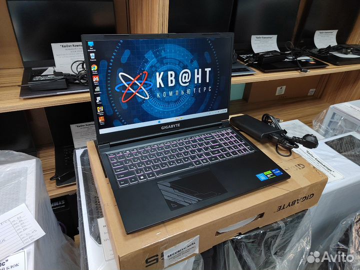 Новенький игровой ноутбук 12500H 32GB RTX4060