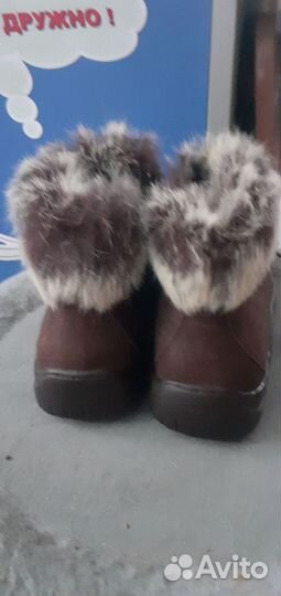 Ботинки женские зимние натуральная