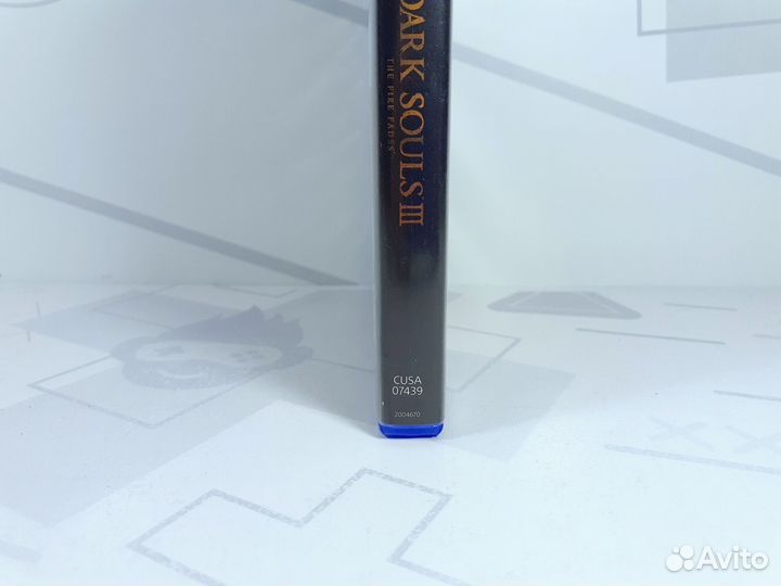 PS4 Dark Souls 3 The Fire Fades Edition б/у