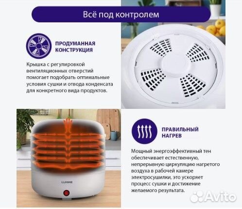 Сушилка новая для фруктов и овощей