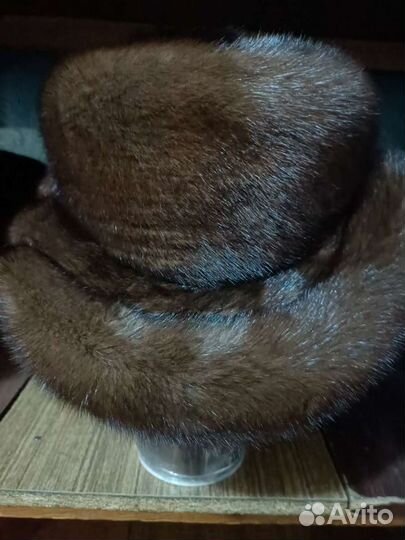 Шапка норковая женская