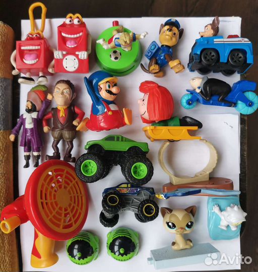 Игрушки из макдональдса