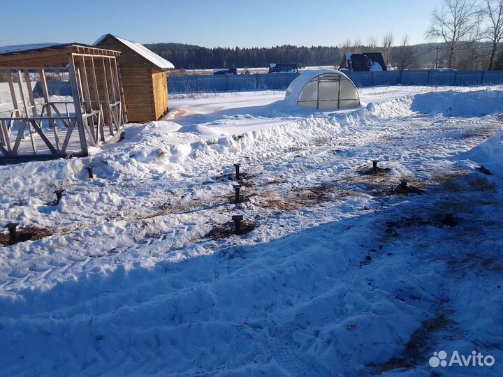 Винтовые сваи монтаж под ключ