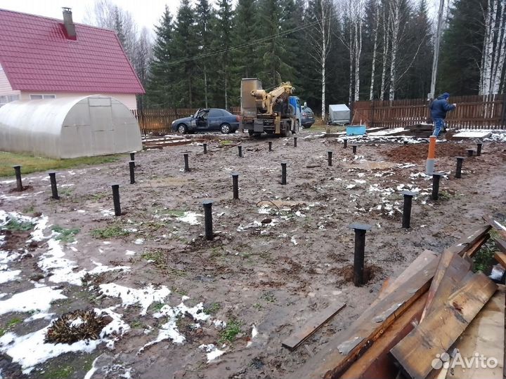 Винтовые сваи заводское качество