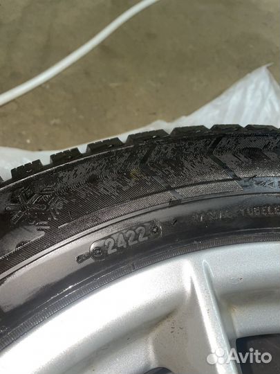 Колеса оригинал бмв r17 5х112 в сборе с датчиками