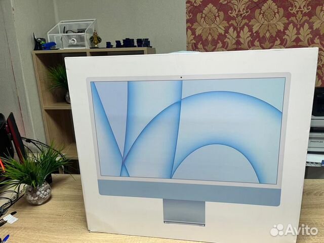 Apple iMac 24 m1 8/256 blue (абсолютно новый)