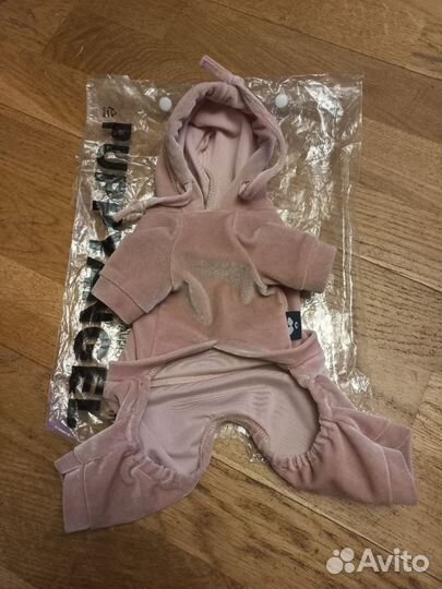 Велюровый костюм для собак Puppy Angel, S размер