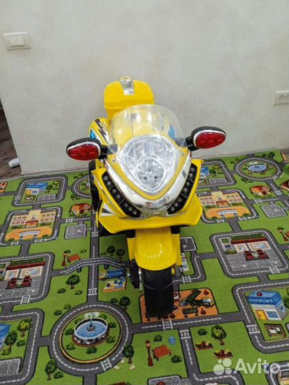 Детский мотоцикл на аккумуляторе