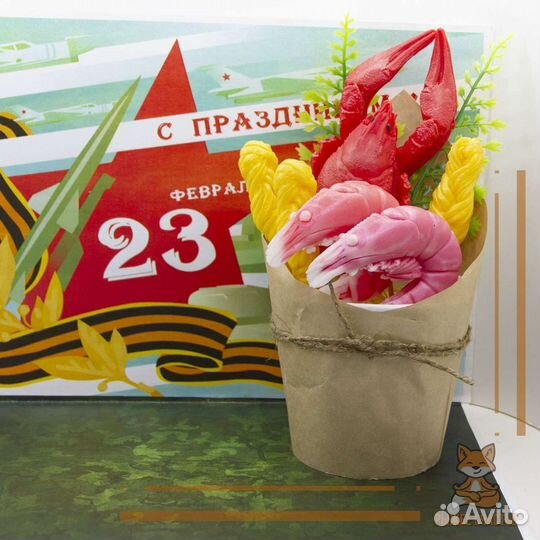 Мужские букеты из мыла ручной работы