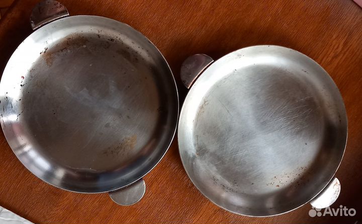 Тарелки железные