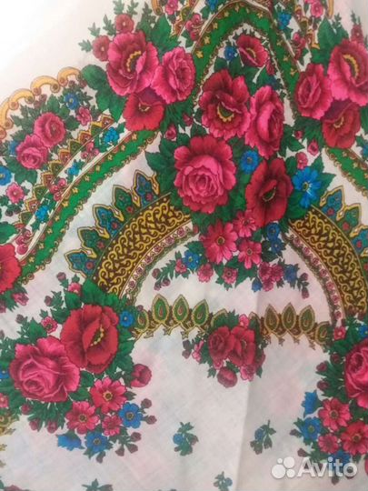 Старинный платок СССР
