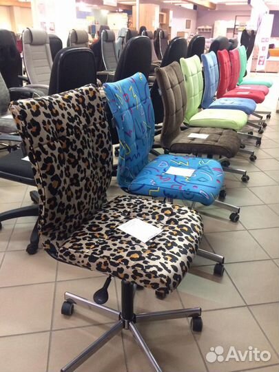 Кресло компьютерное ткань