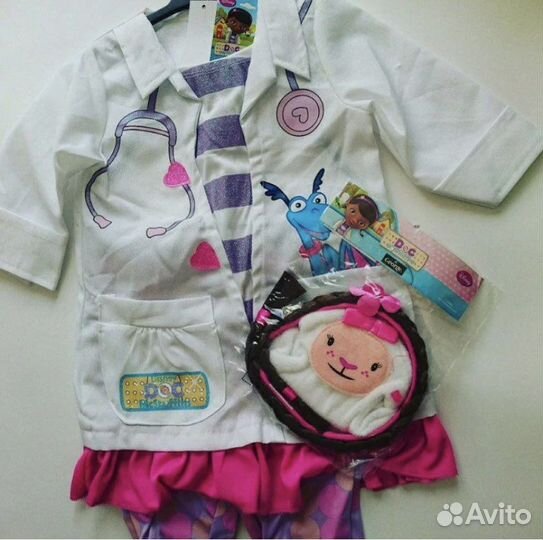 Карнавальный детский костюм Доктор Плюшева