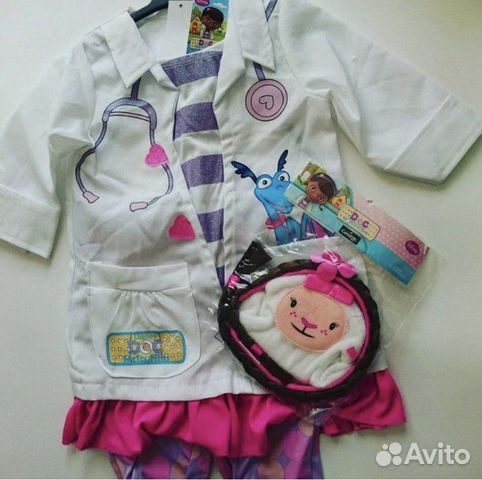 Карнавальный детский костюм Доктор Плюшева