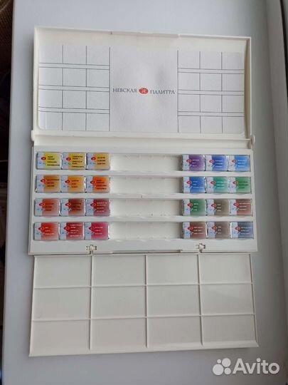 Акварель Невская палитра 24 цвета