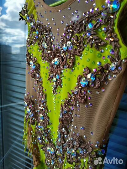 Купальник 118-130 для художественной гимнастики