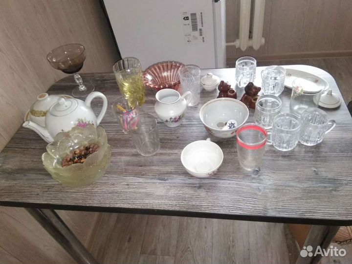 Сервиз,хрусталь