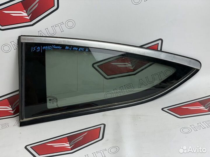 Стекло заднее глухое левое Опель Астра J GTC OPC