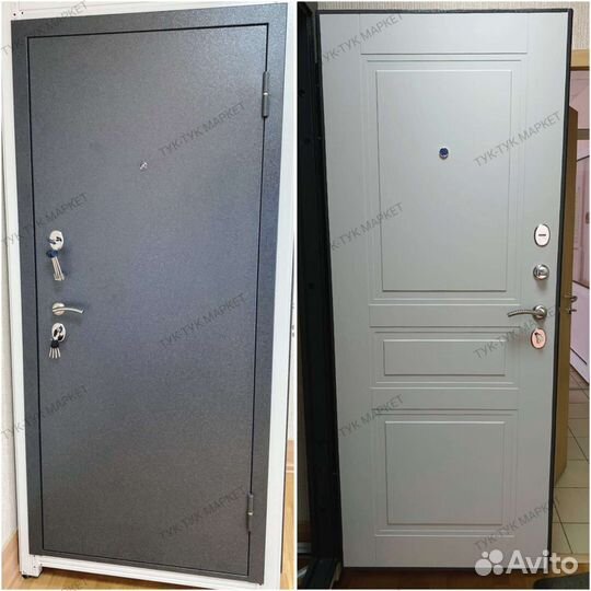Двери входные металлические