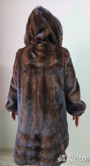 Шуба норковая 48 50 бу