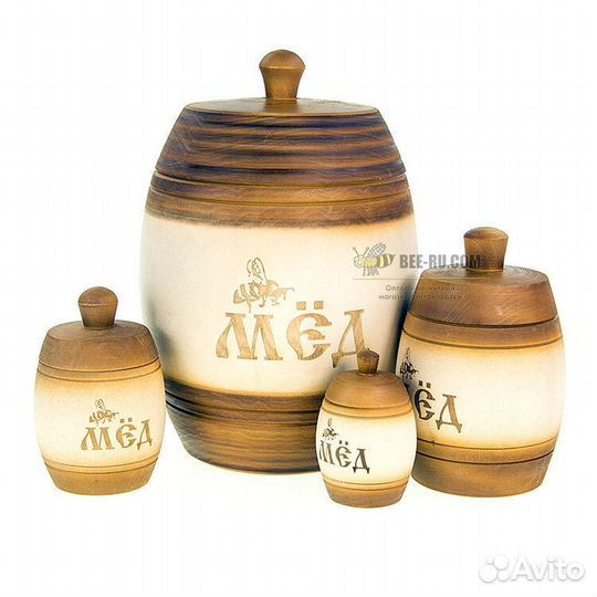 Бочонок для меда Царский 5 кг