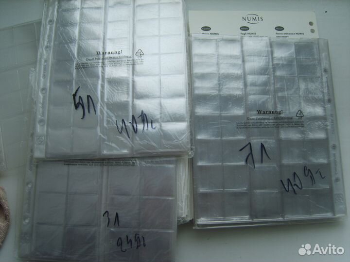 Листы для монет numis.Leuchtturm.optima