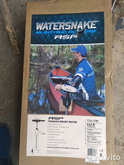 Электромотор троллинговый Watersnake T24-SW/24