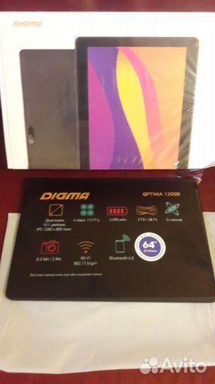 Планшет digma 1200B(новый)
